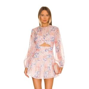 Revolve The Solo Dress in Romance Patch Print NEVER WORN
